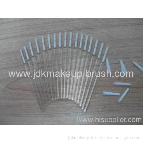Stock! The Lowest Price Synthetic Hair Colorful Disposable Lip Brush 